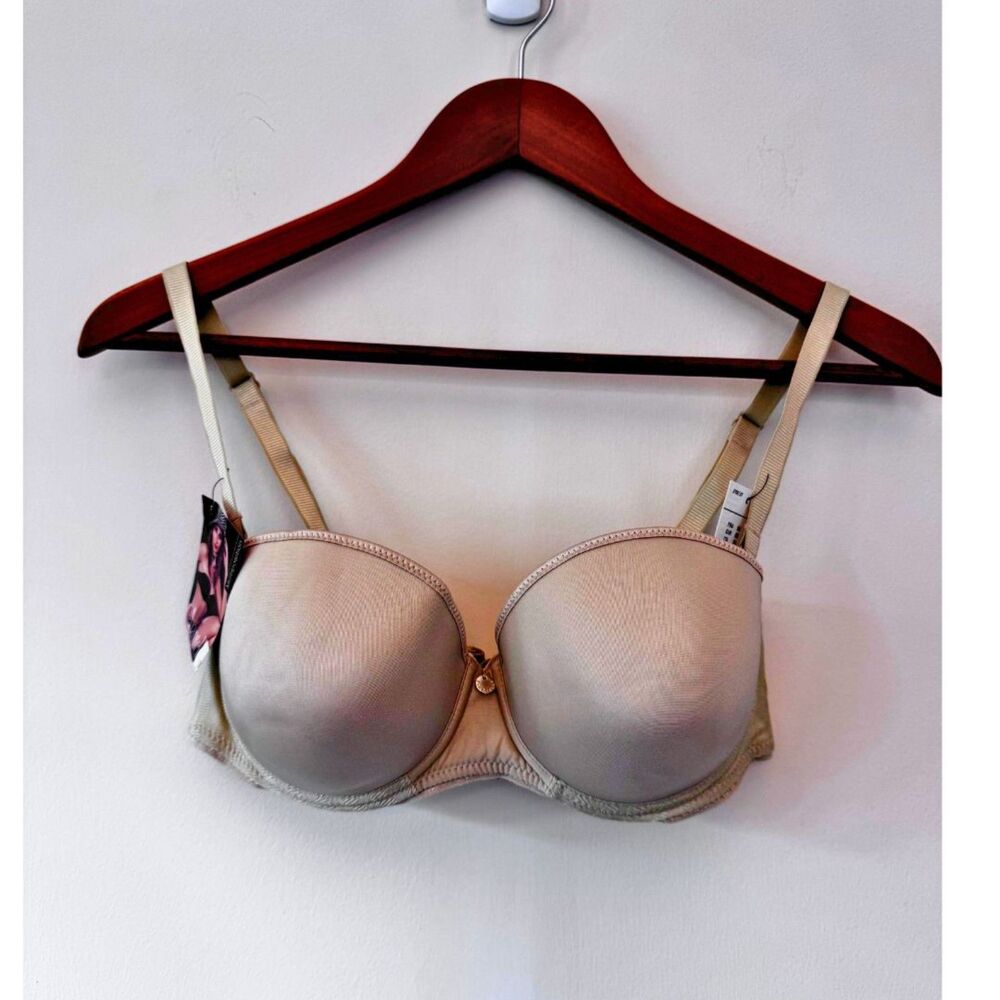 Chantelle Set of 2 Multi-Position Push-Up Bras Black/Beige 36B - Picture 4 of 8